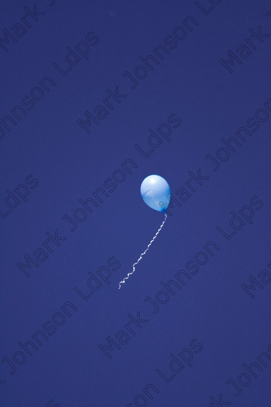 MG 1252 
 A pale blue Helium balloon making its escape into a dark blue polarized sky. 
 Keywords: helium, balloon, pale blue, baby blue, rising, sky, dark blue sky, polarized sky, looking up, height